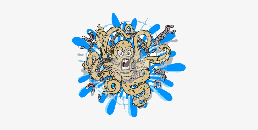 Octopus, transparent png