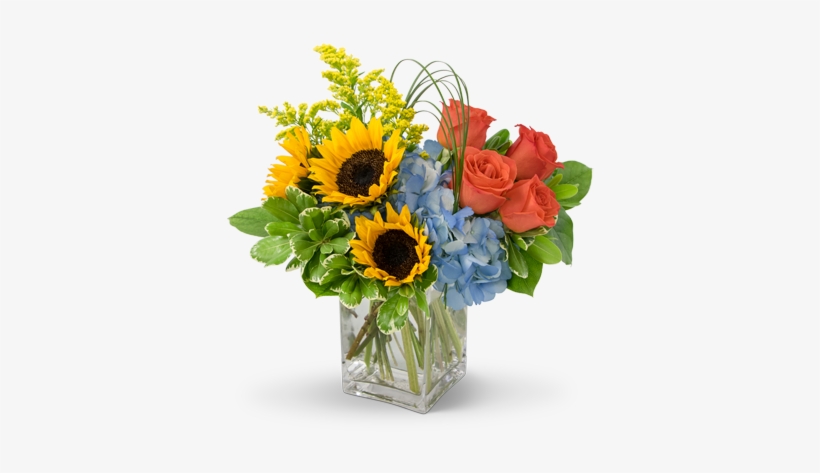 Summer Fun Flower Arrangement - Floristry, transparent png