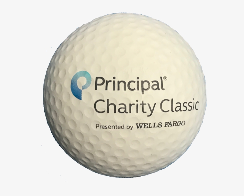 Inflatable, Oversize Rubber Golf Ball - Principal Charity Classic Logo, transparent png