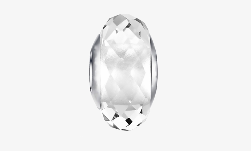 Clear Crystal Murano Glass Bead - Glamulet Sports 925 Sterling Silver Clear Honeycomb, transparent png