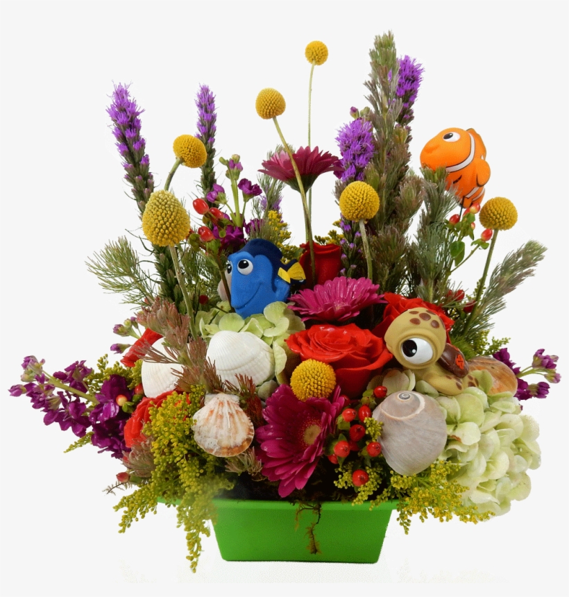 Nemos Garden Flower Arrangement - Dekorjinal Masif Çerçeveli Harf Tablo Hzmy, transparent png