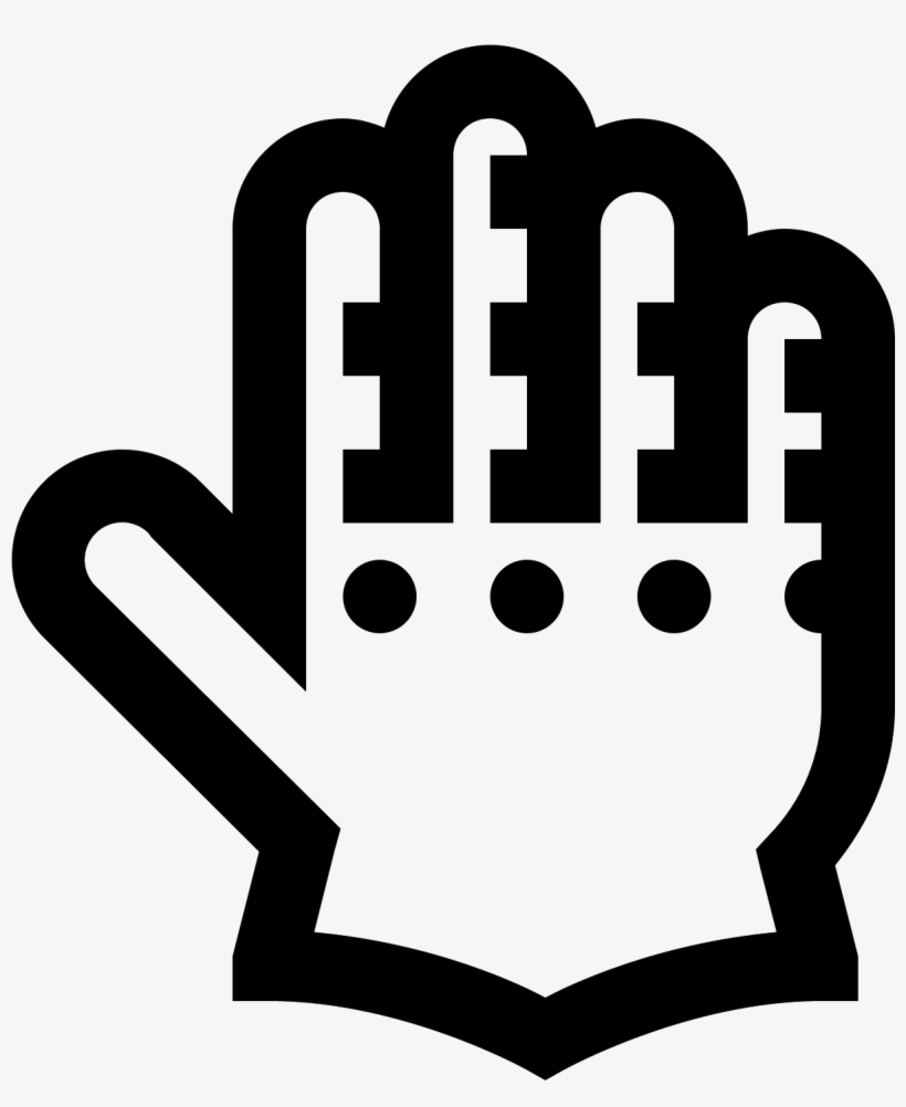 Opancerzona Rekawica Icon - Icone Voluntário, transparent png