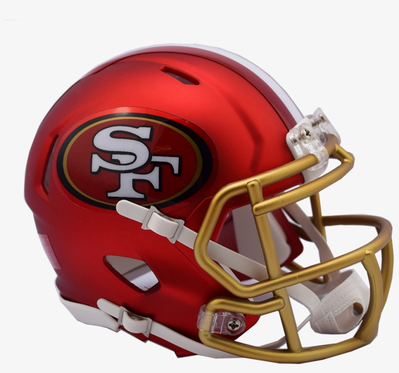 49ers - New Riddell Helmets Nfl, transparent png
