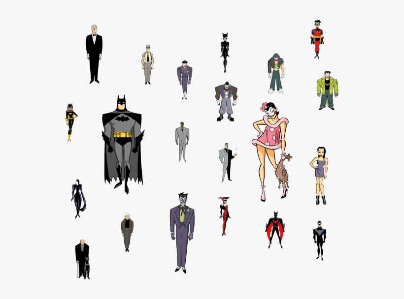 Batman Cartoon Characters - Batman, transparent png