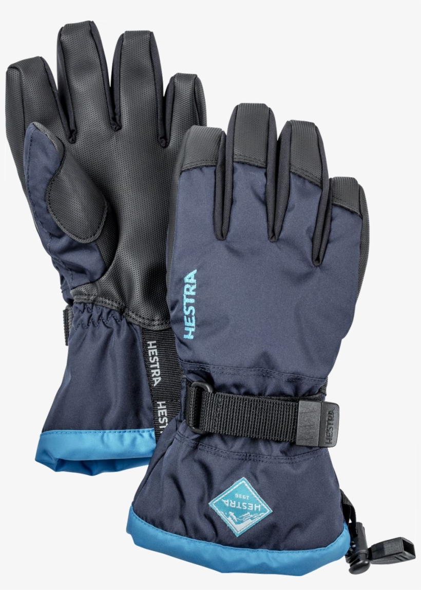 HESTRA GAUNTLET CZONE jr. 5 FINGER ORANGE/GRAFIT Köp/Handla på nätet