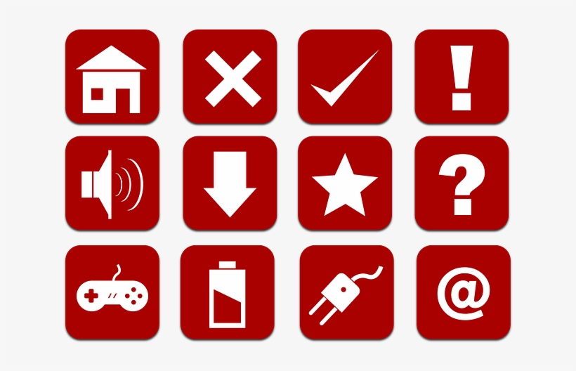 Home, Sound, Download, Delete, Question, Mark, Star, - Icons Web Free Vector, transparent png