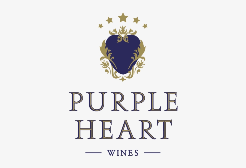 Purple Heart Wine Logo - Purple Heart Red Wine 2014 From California - 750ml, transparent png