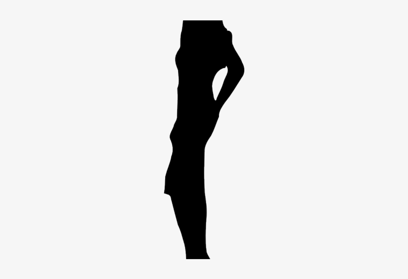 Shaow Clipart Shadow Woman - Woman Full Body Silhouette, transparent png
