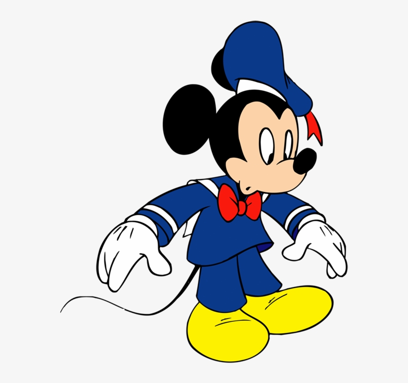 Mickey Mouse Beach/water Clipart - Mickey Mouse Images In Blue, transparent png