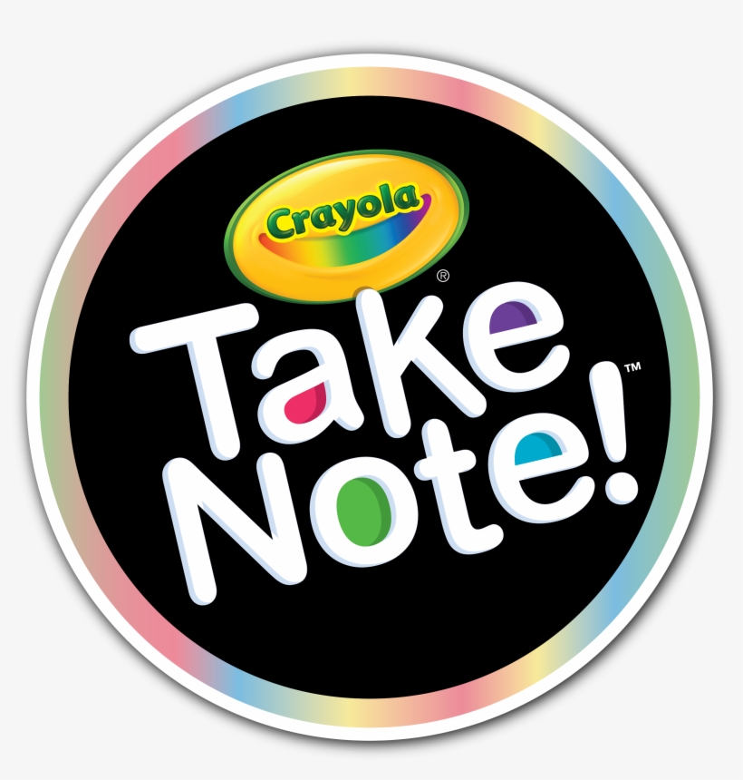 Crayola Take Note Pens, transparent png