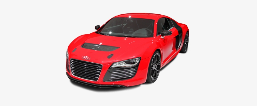 Red R8 Audi Png Car Image - Sports Car Audi Png, transparent png