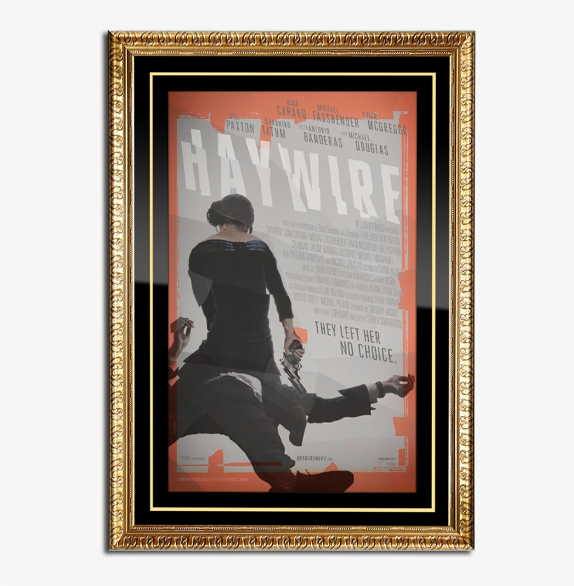 Artistic Movie Poster Frame - Movie Poster Case Png, transparent png