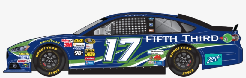 In The Backyard Of Ford Motor Company And Roush Industries, - Ricky Stenhouse Jr Fifth Third Bank, transparent png