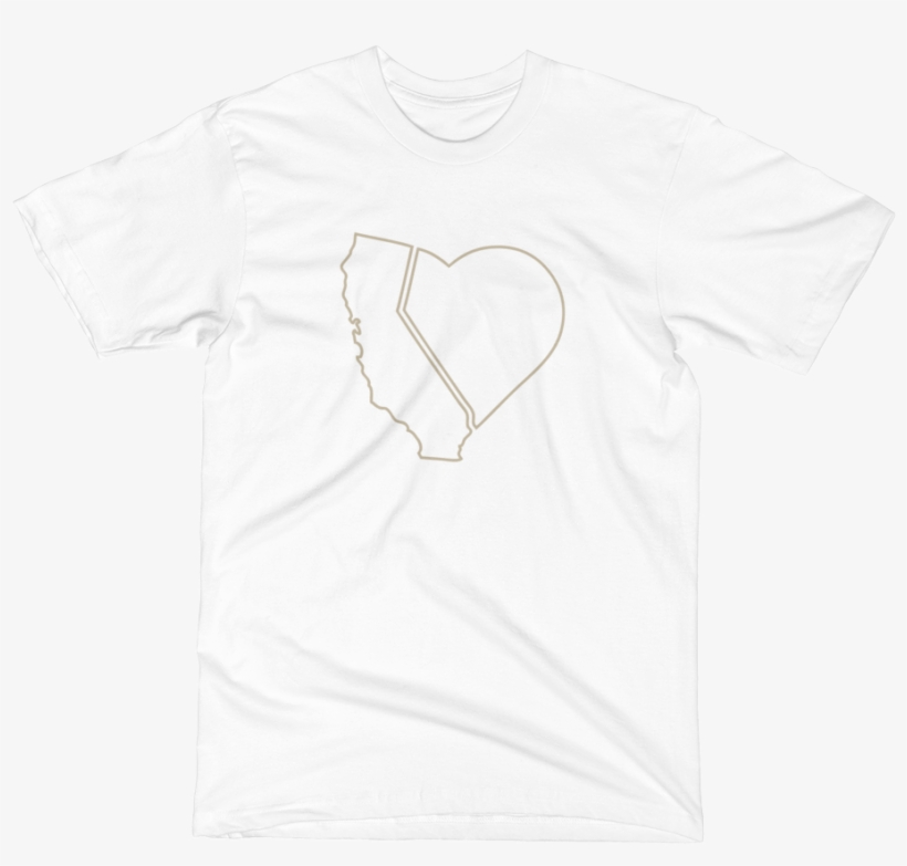 Logo Outline // Men's T-shirt - Heart, transparent png