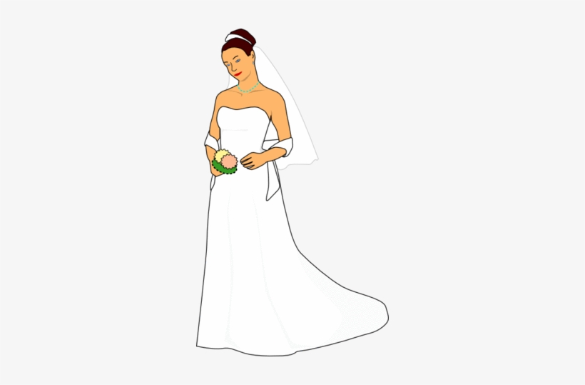 Marry Marriage Wedlock Matrimony Normal Bride In Wedding - Wedding Bride Shower Curtain, transparent png