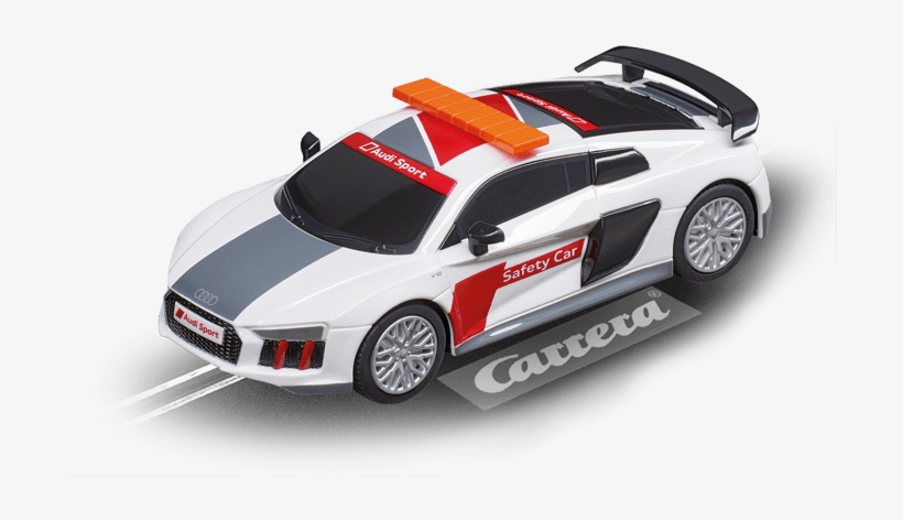 Audi R8 V10 Plus "safety - Carrera Go Audi R8 Safety Car 64063 1:43 Slot Car, transparent png