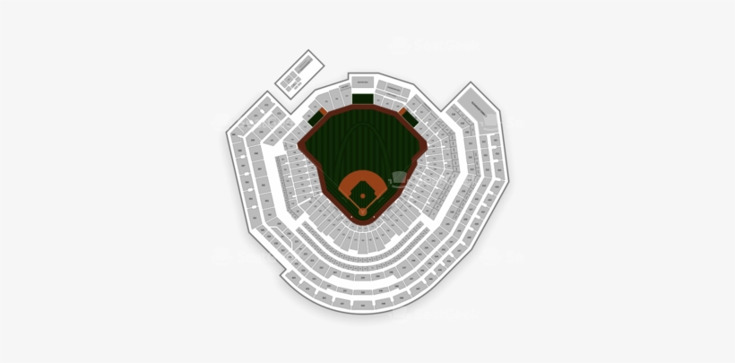 Louis Cardinals At Busch Stadium Section 237 View - Busch Stadium, transparent png