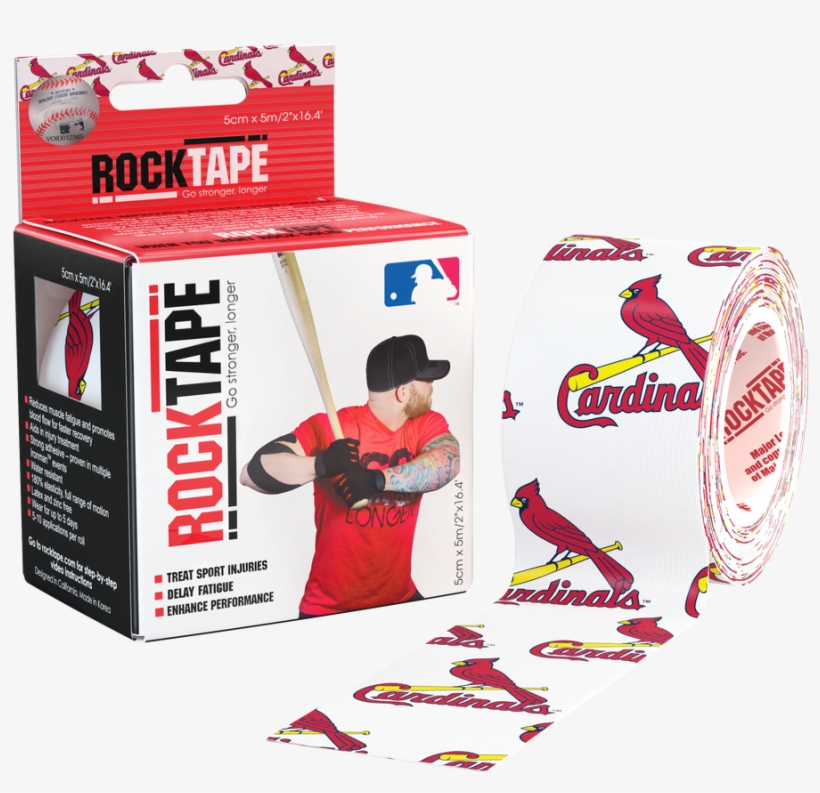 Rocktape Mlb Kinesiology Tape - Saint Louis Cardinals, transparent png