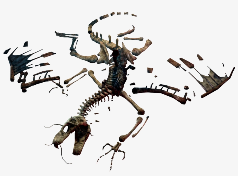 Jabberwock Skeleton - Jabberwocky American Mcgee, transparent png