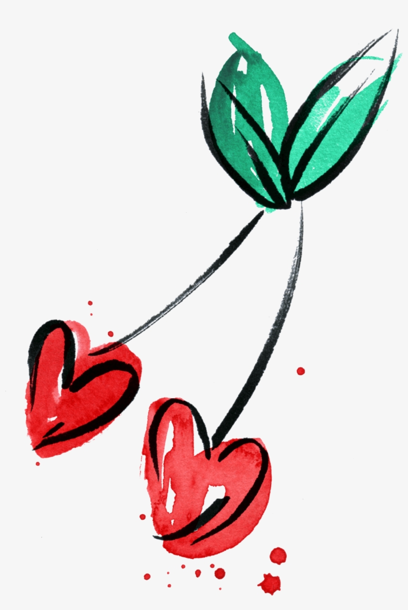 One Of Jordan Kay's Free Illustrations For Use In Valentine's - Quirky Love Hearts, transparent png