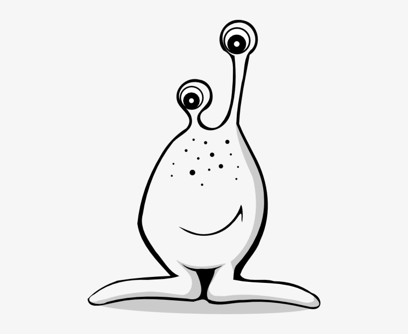 Comic Alien Svg Clip Arts 468 X 593 Px, transparent png