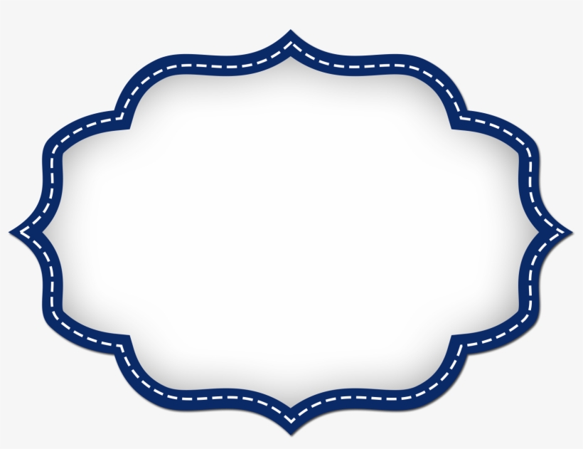 Imagens De Molduras Para Aniversário Azul, transparent png