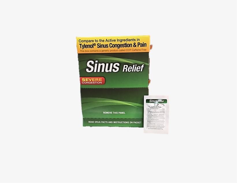 Tylenol Sinus - Paracetamol, transparent png