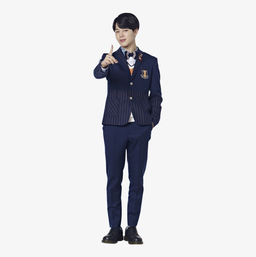 Credits - - Jimin Uniform, transparent png