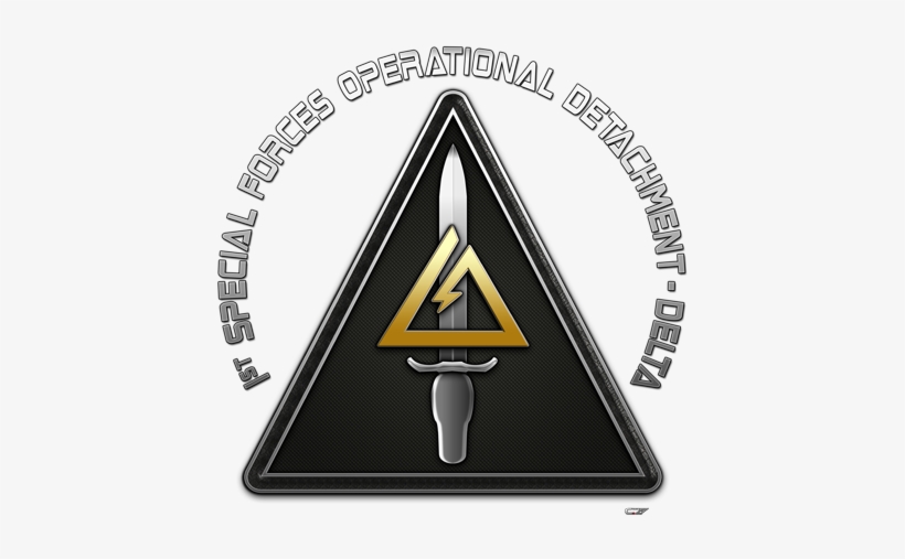 Delta-six Odst - 1st Special Forces Operational Detachment Delta Logo, transparent png