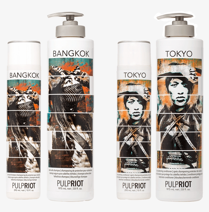Color-safe Shampoo And Color Protecting Conditioner - Pulp Riot Shampoo Colors, transparent png