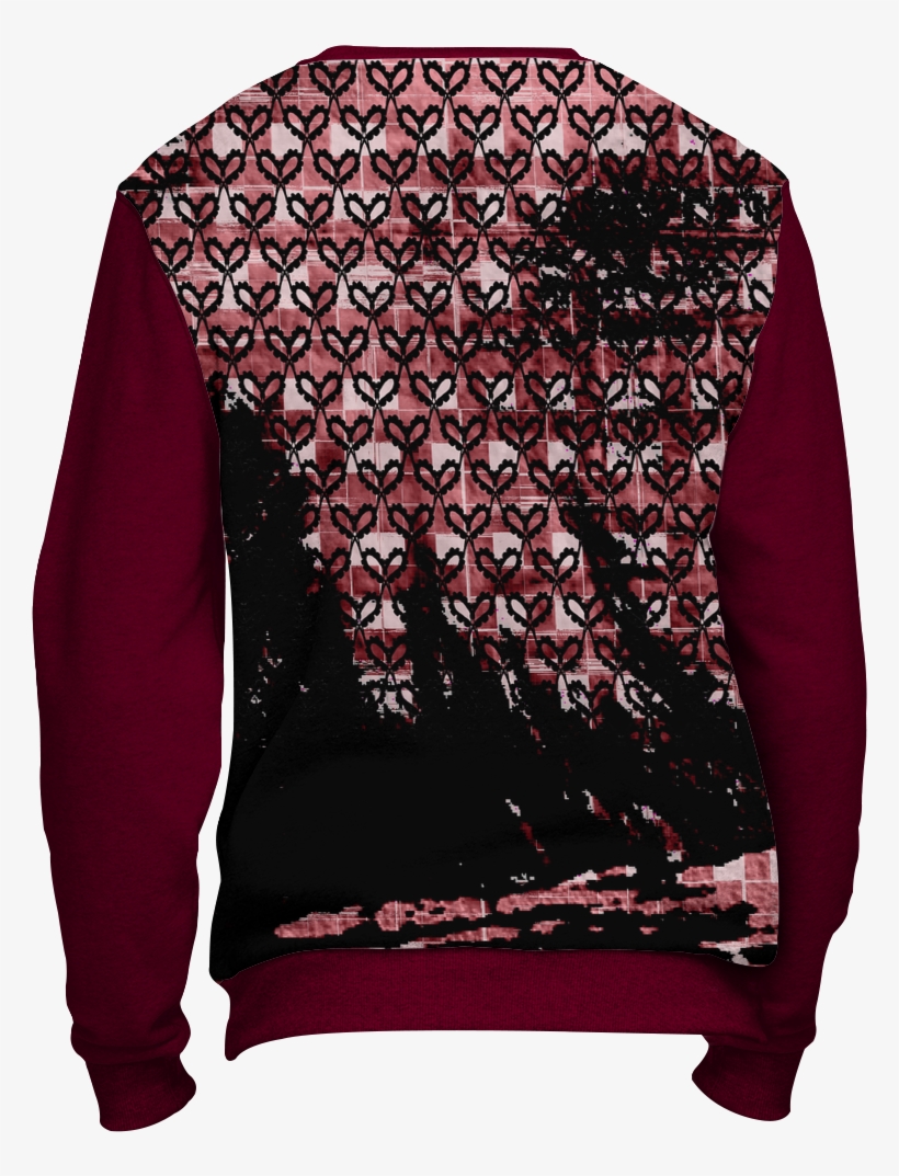 Sweatshirt, Black Hearts - Sweatshirt, transparent png