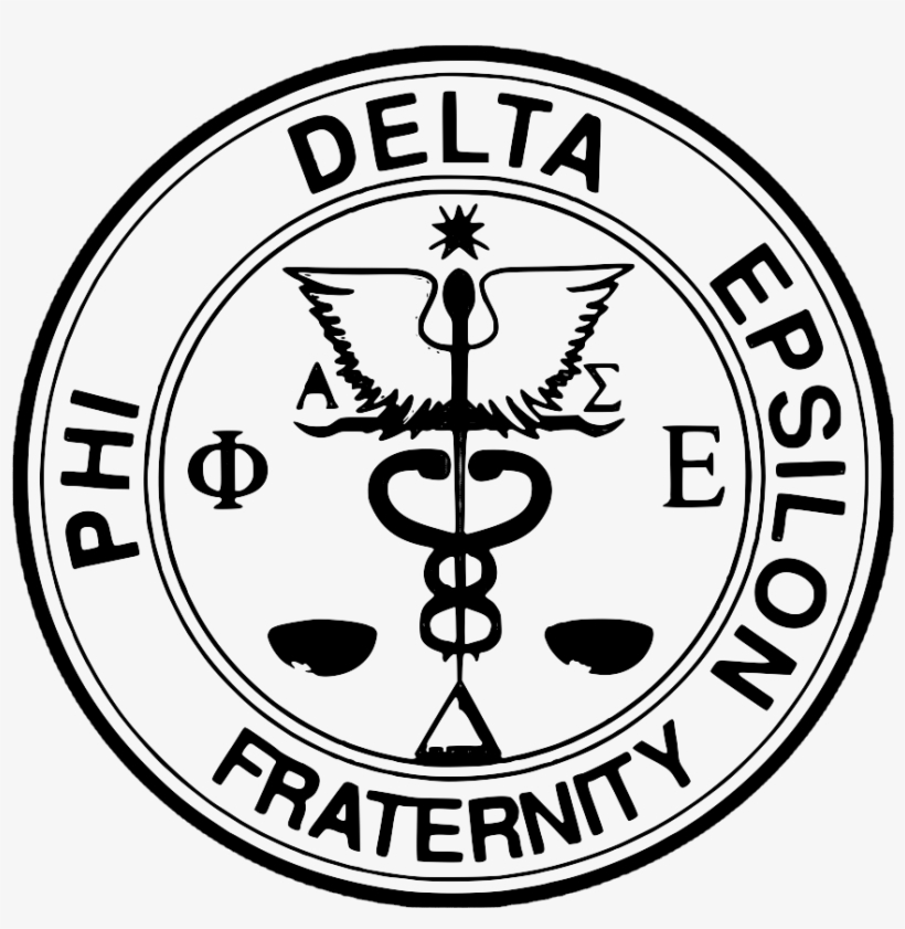 Phi Delta Epsilon Logo, transparent png