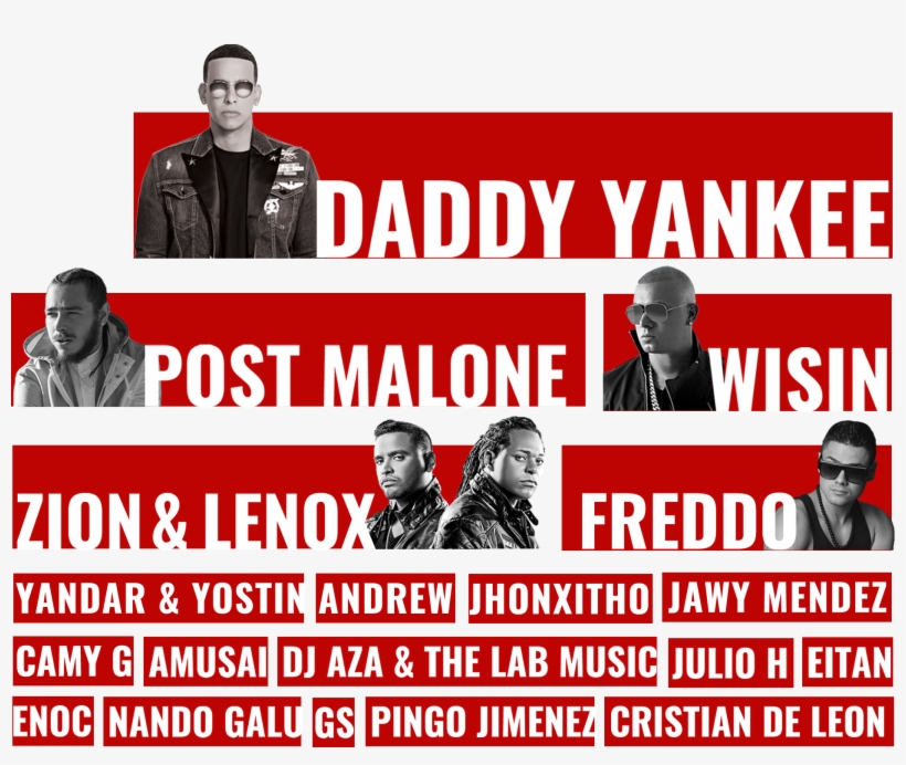 Daddy Yankee, Zion Y Lennox Y Wisin Llegarán Al Elusion - Zion Y Lennox 2011, transparent png