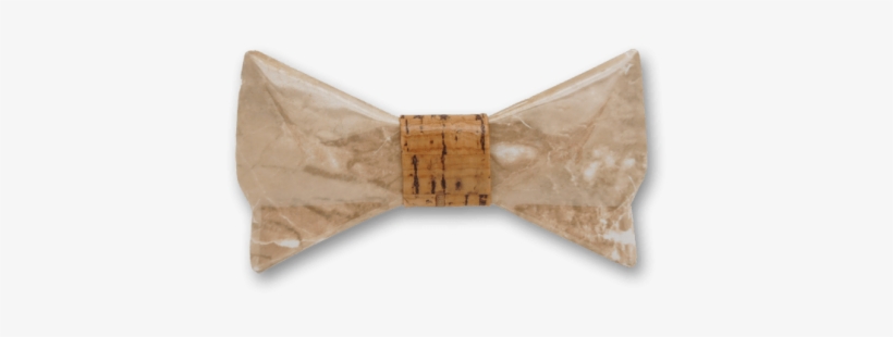 Ceramic In Marble Texture Khaki Bow Tie - Bow Tie, transparent png