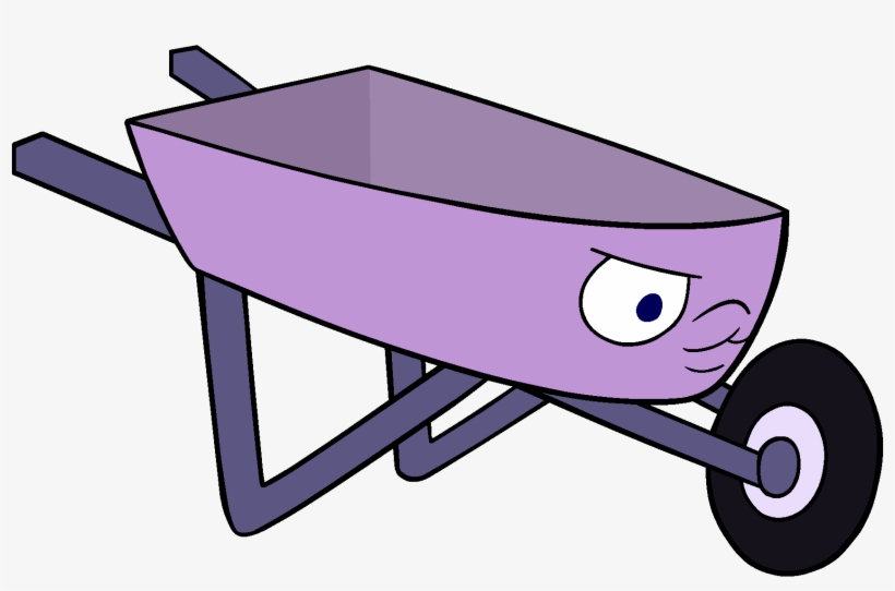 Amethyst Transformed Into Wheelbarrow - Amethyst, transparent png