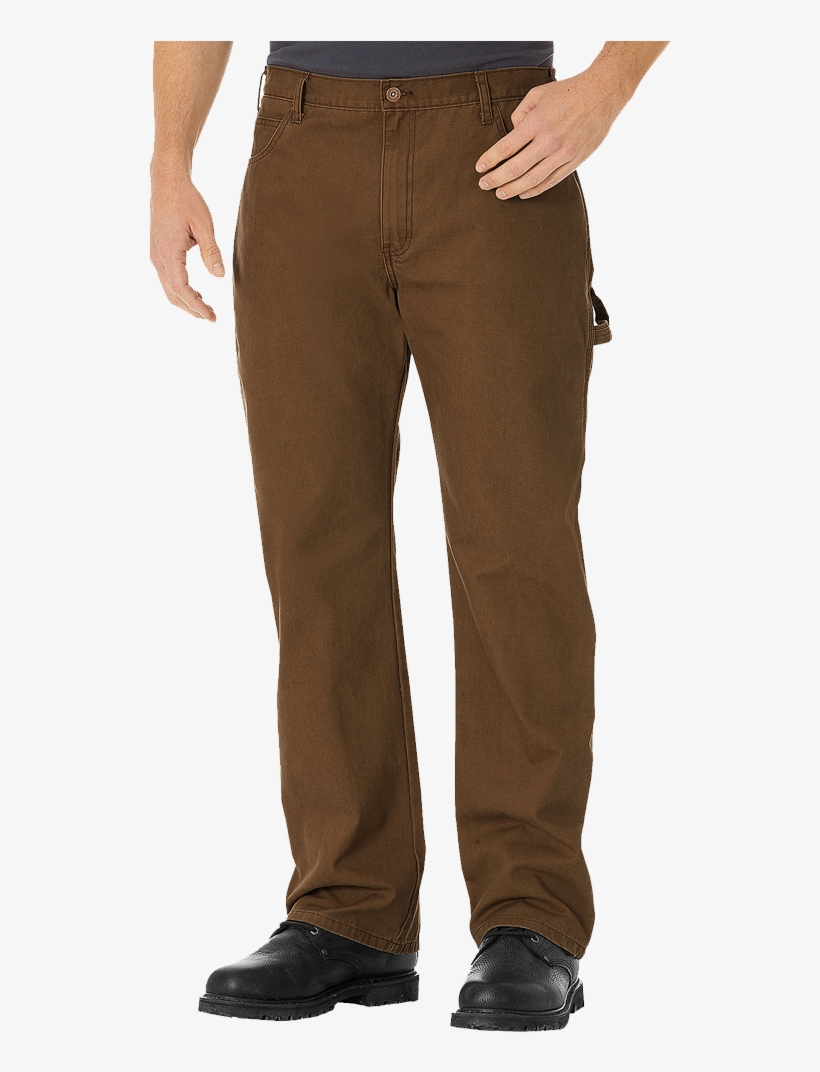 Dickies Men's Relaxed Carpenter Duck Du250rtb - Men's Carpenter Pants, transparent png