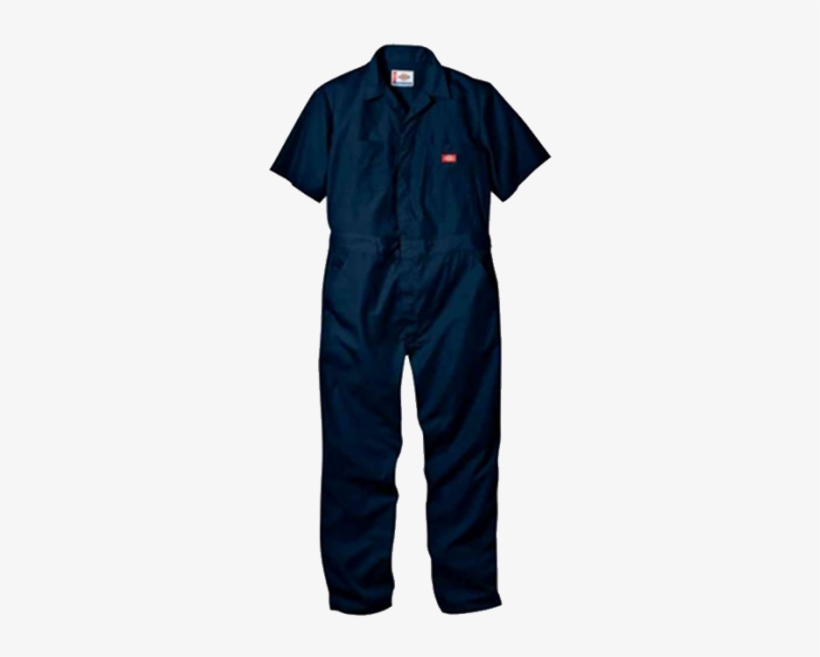 Dickies Men's Short Sleeve Coverall - Sleeve, transparent png
