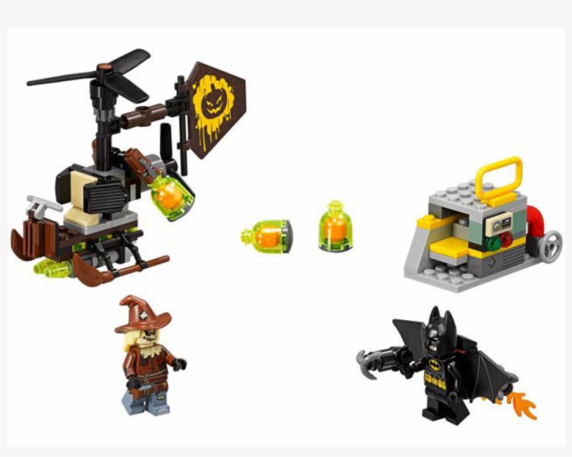 Lego Batman Movie Scarecrow Set, transparent png