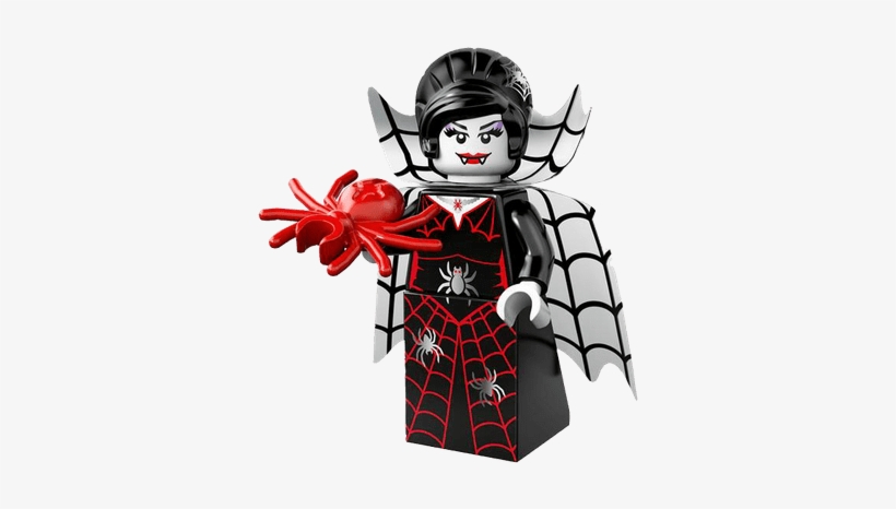 Lego Spider Lady - Lego Series 14 Spider Lady, transparent png