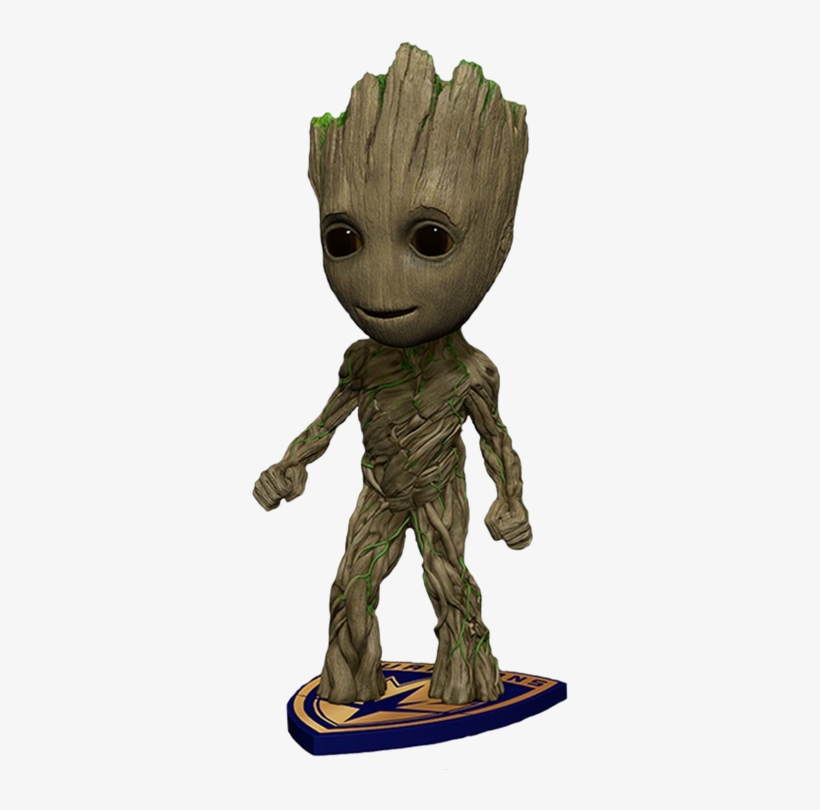 Neca Marvel Guardians Of The Galaxy Vol - Neca Groot Head Knocker, transparent png