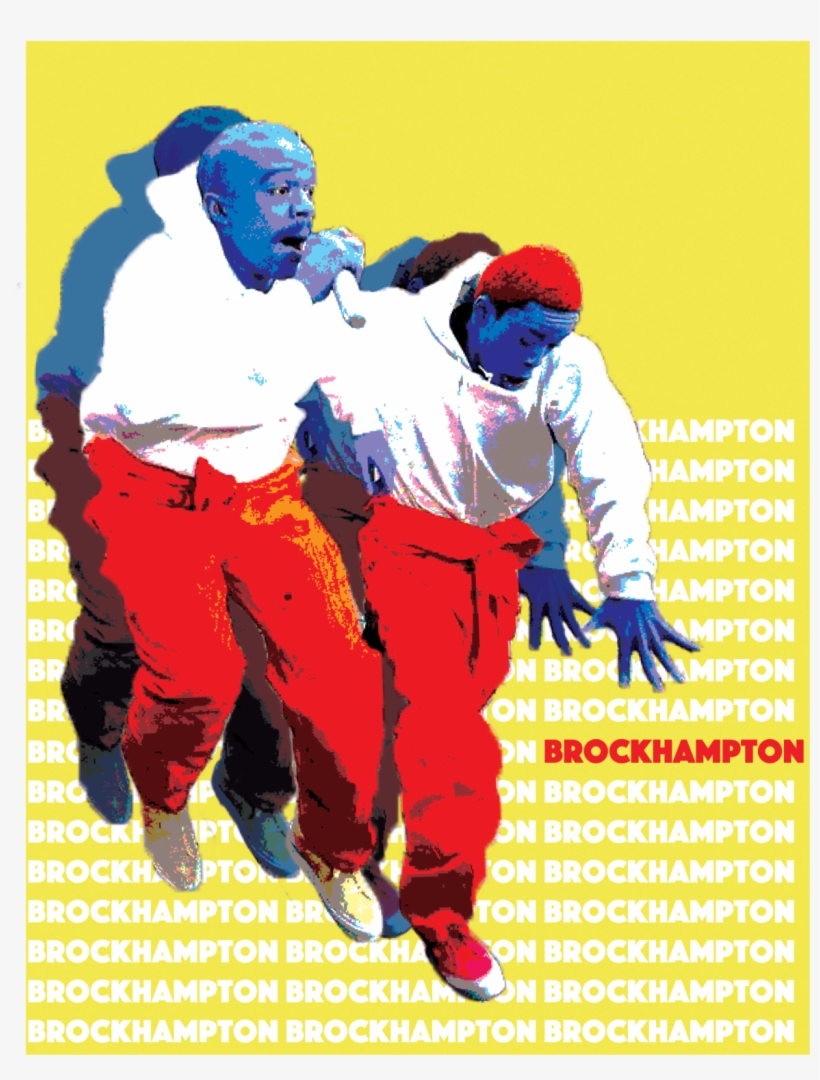 Mine Brockhampton Ameer Vann Merlyn Wood Poster Thing - Poster, transparent png