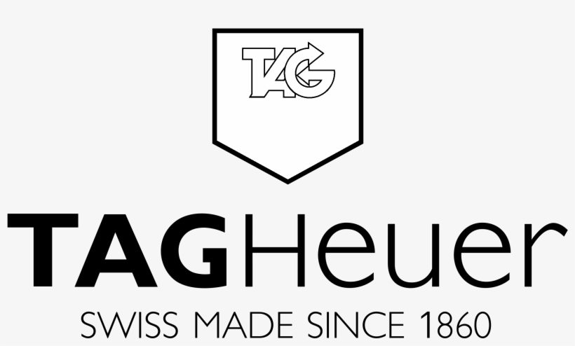 Tag Heuer Logo Black And White - Tag Heuer Logo Png, transparent png