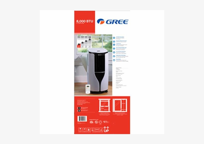Ended Gree 8,000 Btu Portable Air Conditioner G178pacsw 1000x1000