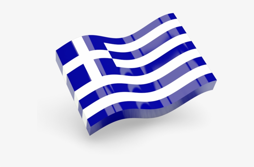 Illustration Of Flag Of Greece - Greek Flag 3d Png, transparent png