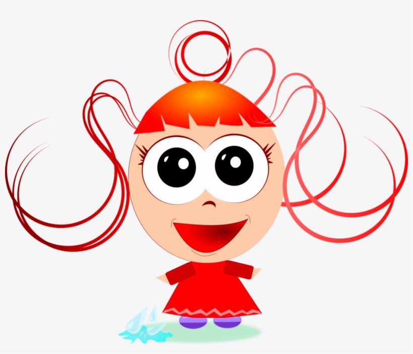 Drawing Download Child Cartoon Computer Icons - Desenho Menina Com Olhos Grandes Png, transparent png