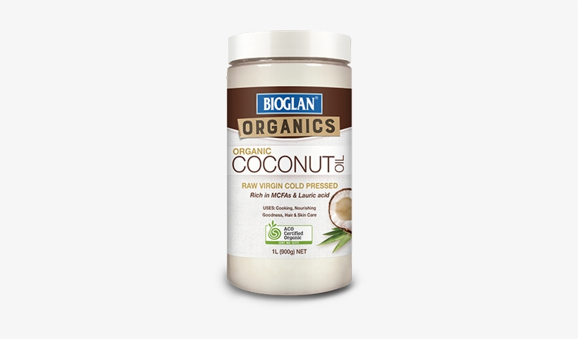Bioglan Coconut Oil 1l - Bioglan Organic Coconut Oil, transparent png