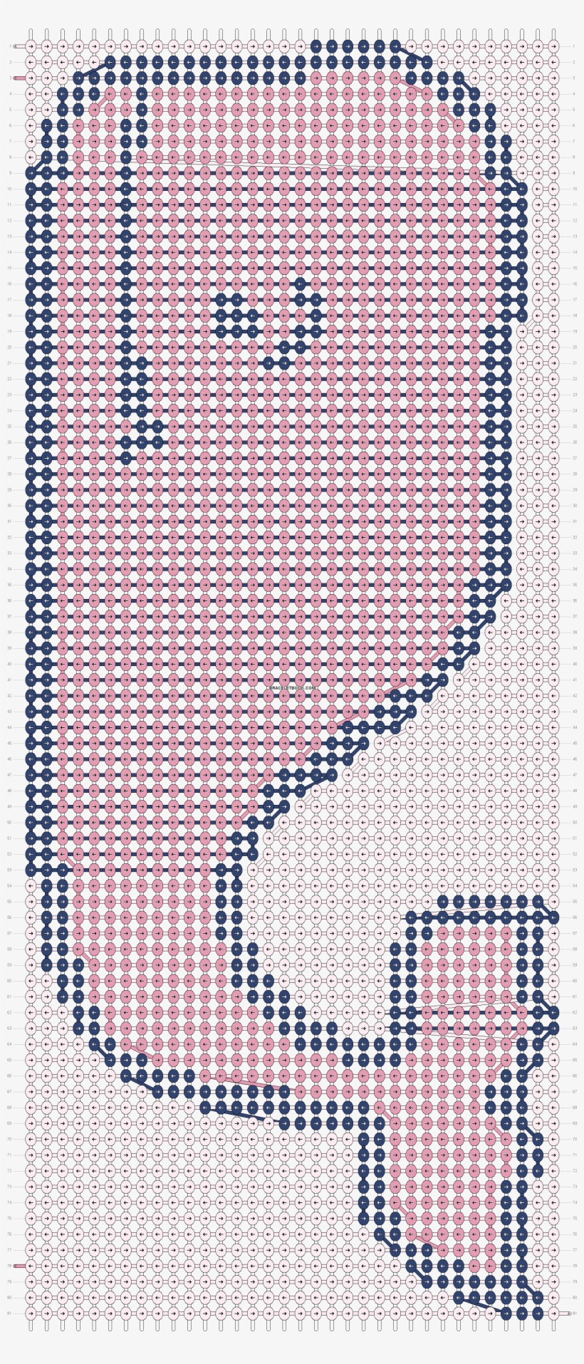 Alpha Pattern - Vineyard Vines Friendship Bracelet Design, transparent png