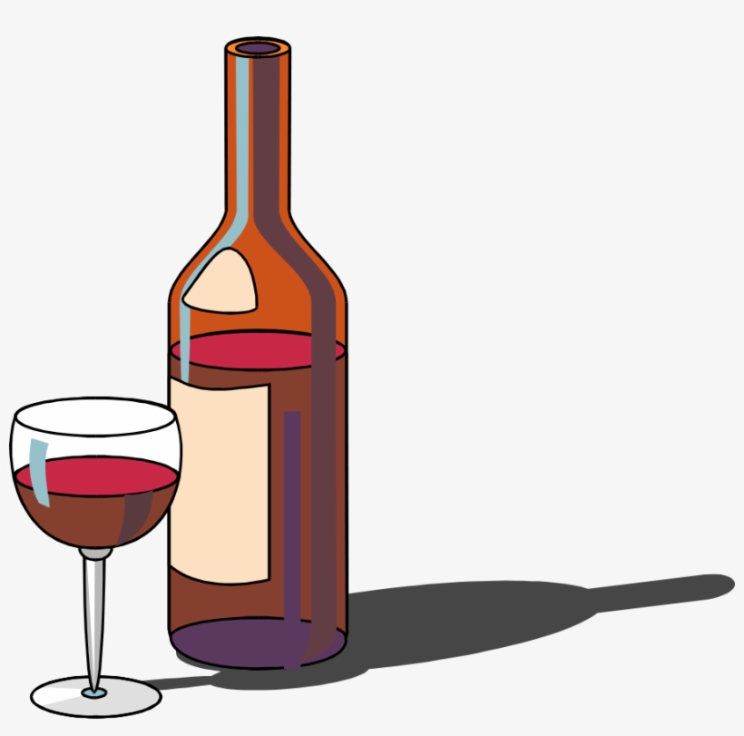 How To Set Use Beverage 11 Icon Png - Red Wine In Bottle Clipart, transparent png