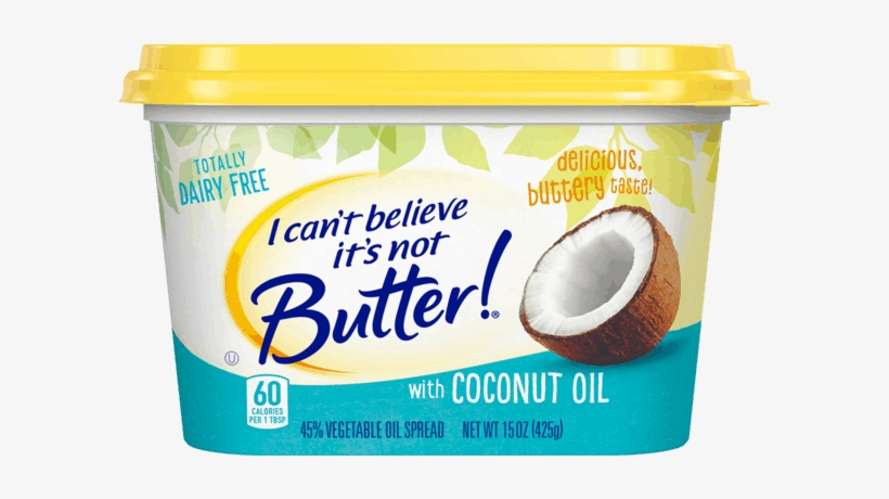 Cant Believe Its Not Butter Coconut Oil, transparent png