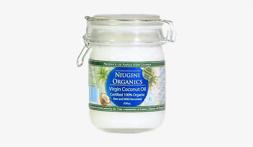 Niugini Organic Coconut Oil 650ml Extra Virgin, Cold - Niugini Organics Raw Virgin Coconut Oil 650ml *staff, transparent png